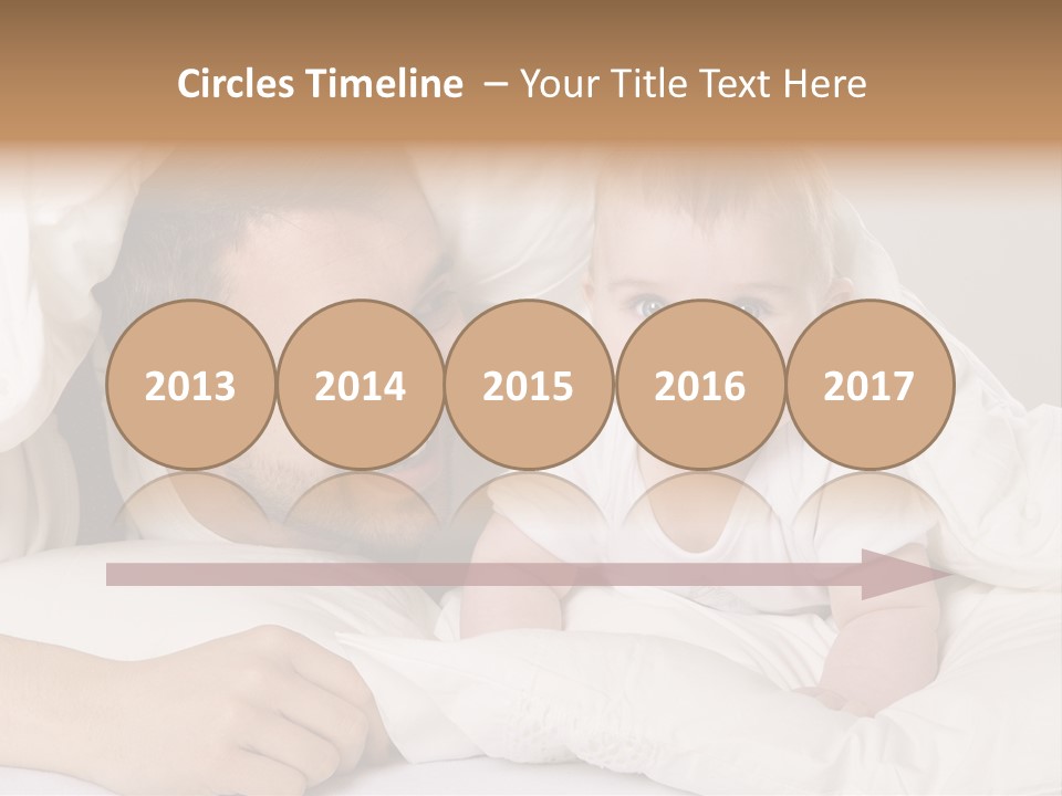 Male Girl Portrait PowerPoint Template