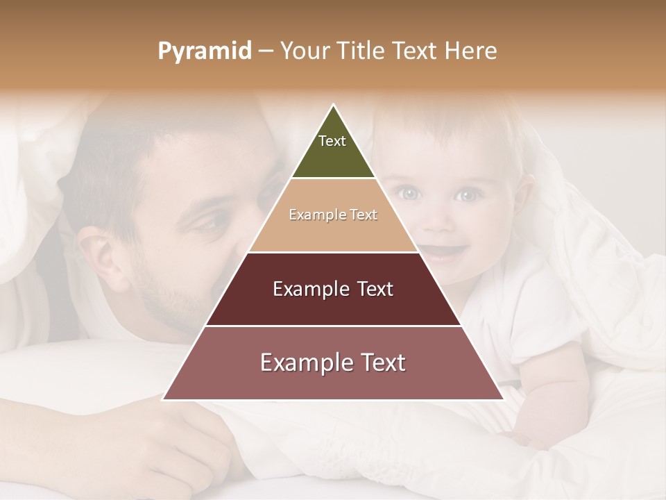 Male Girl Portrait PowerPoint Template