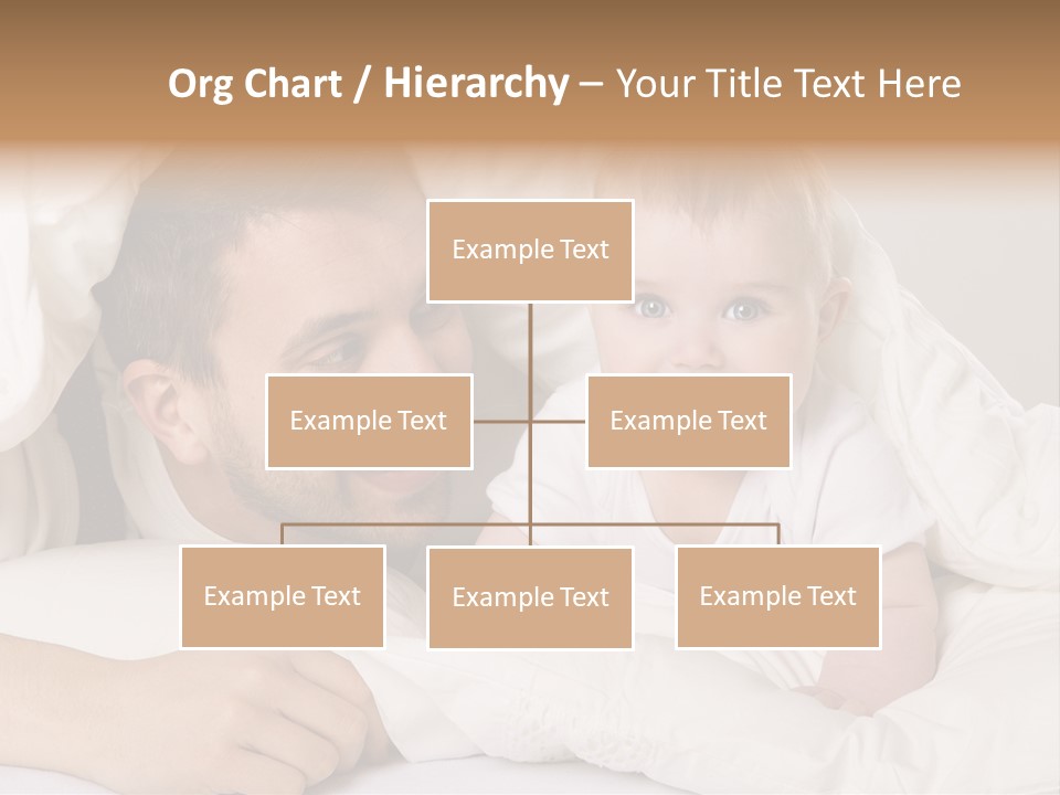 Male Girl Portrait PowerPoint Template