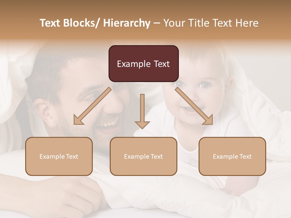 Male Girl Portrait PowerPoint Template