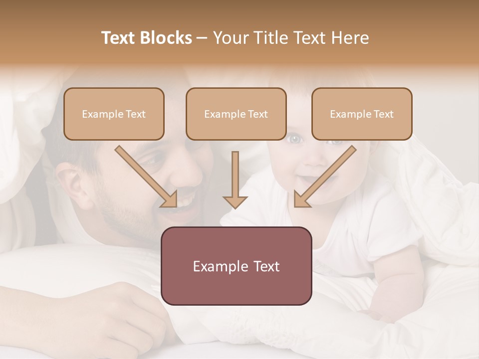 Male Girl Portrait PowerPoint Template