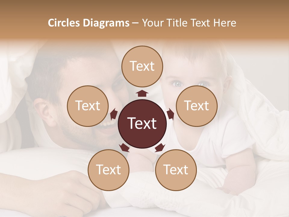 Male Girl Portrait PowerPoint Template