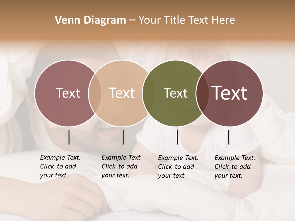 Male Girl Portrait PowerPoint Template