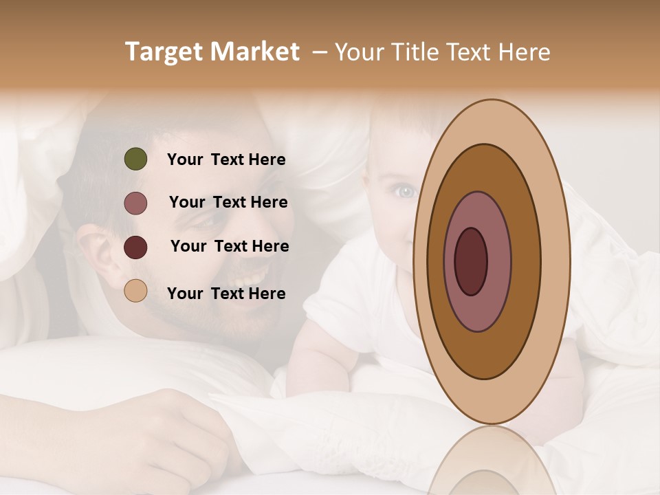 Male Girl Portrait PowerPoint Template