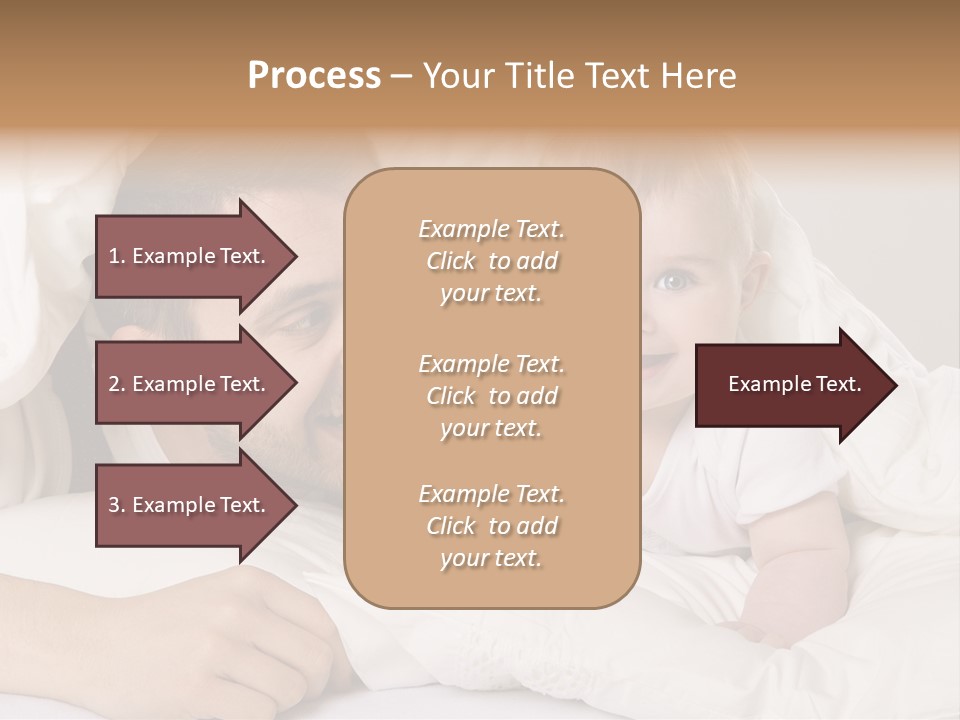 Male Girl Portrait PowerPoint Template