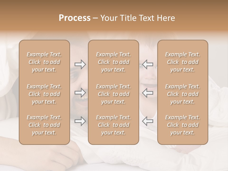 Male Girl Portrait PowerPoint Template