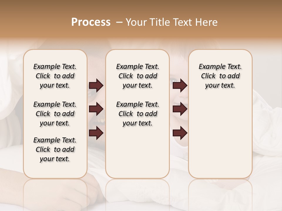 Male Girl Portrait PowerPoint Template