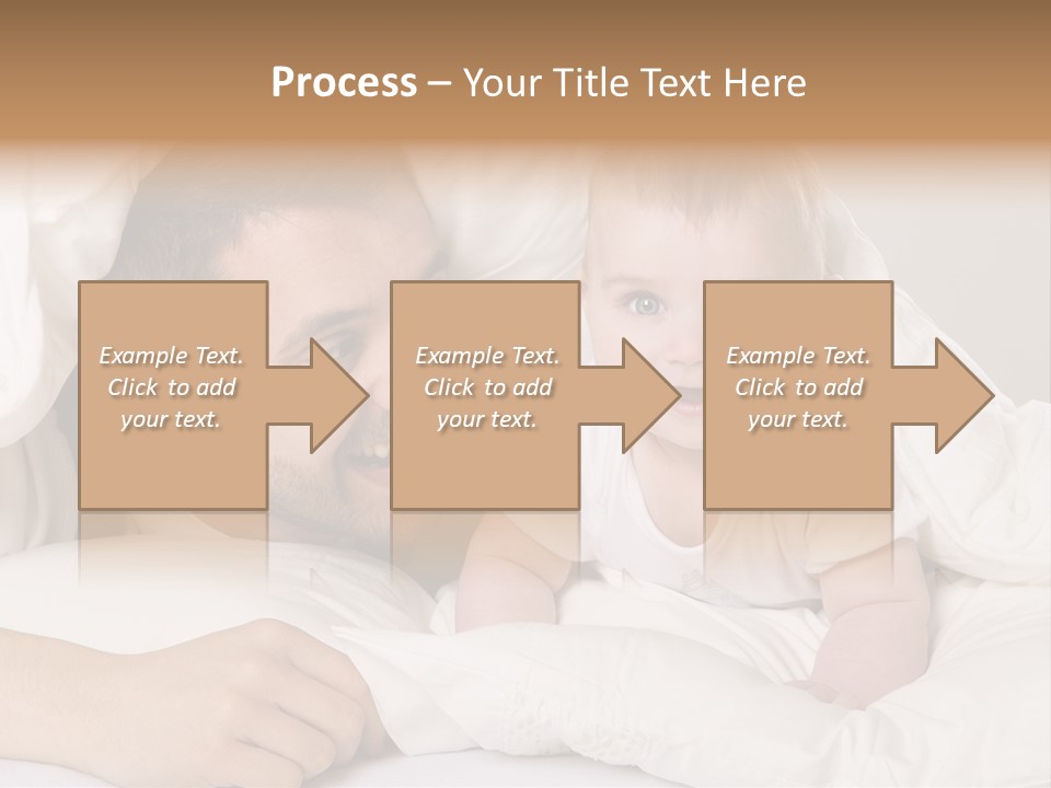 Male Girl Portrait PowerPoint Template