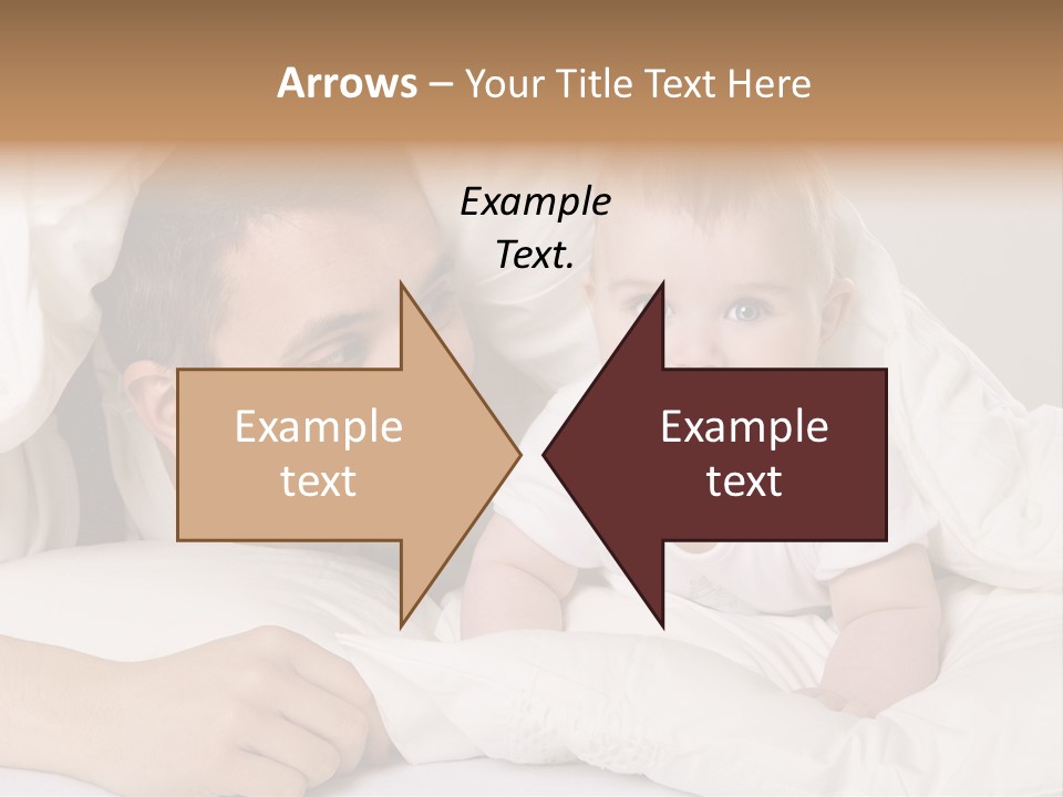 Male Girl Portrait PowerPoint Template