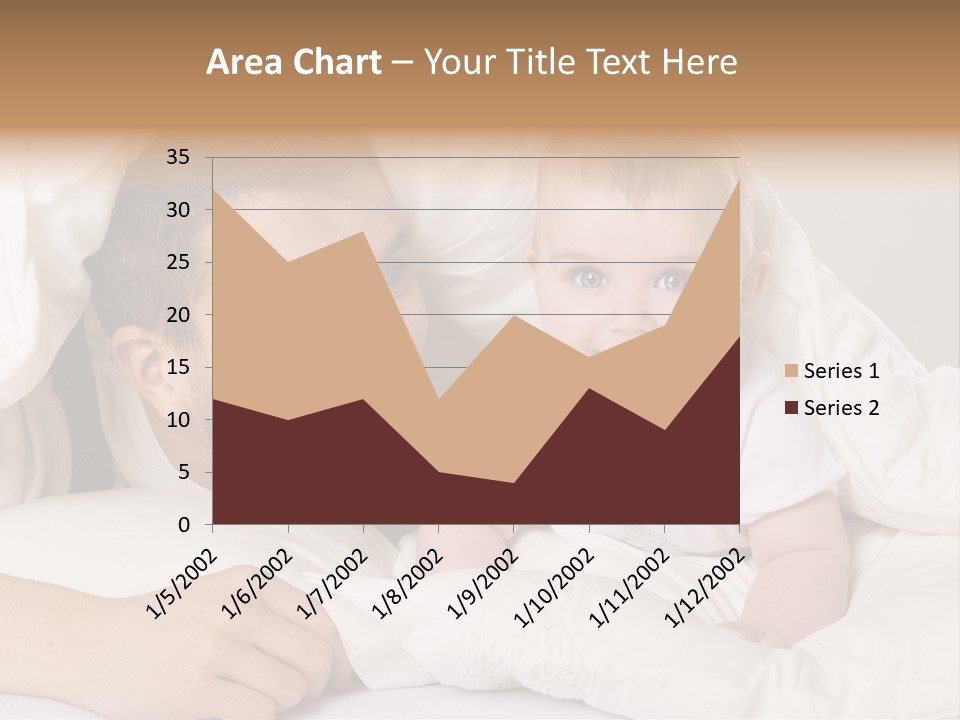 Male Girl Portrait PowerPoint Template