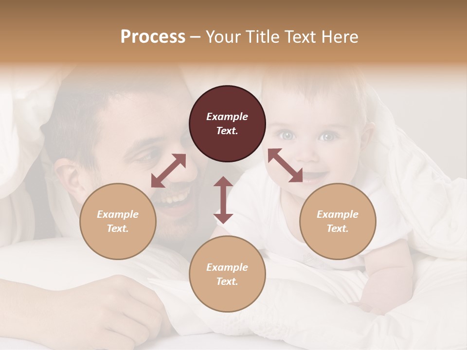 Male Girl Portrait PowerPoint Template