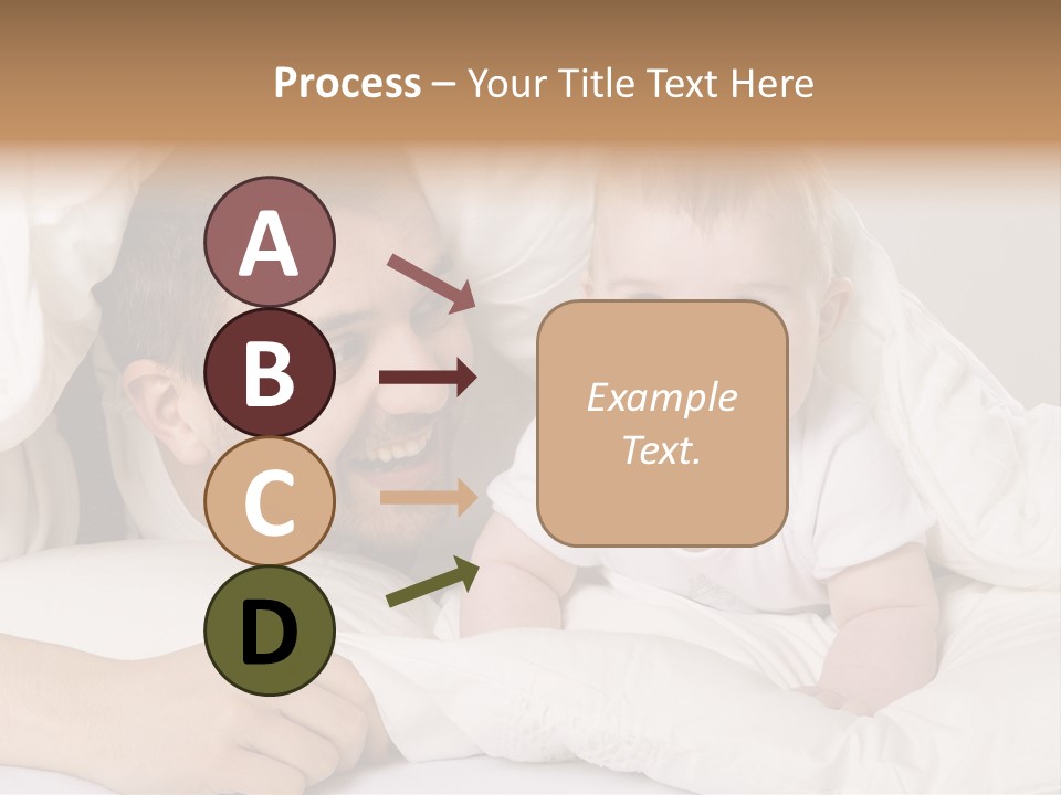 Male Girl Portrait PowerPoint Template