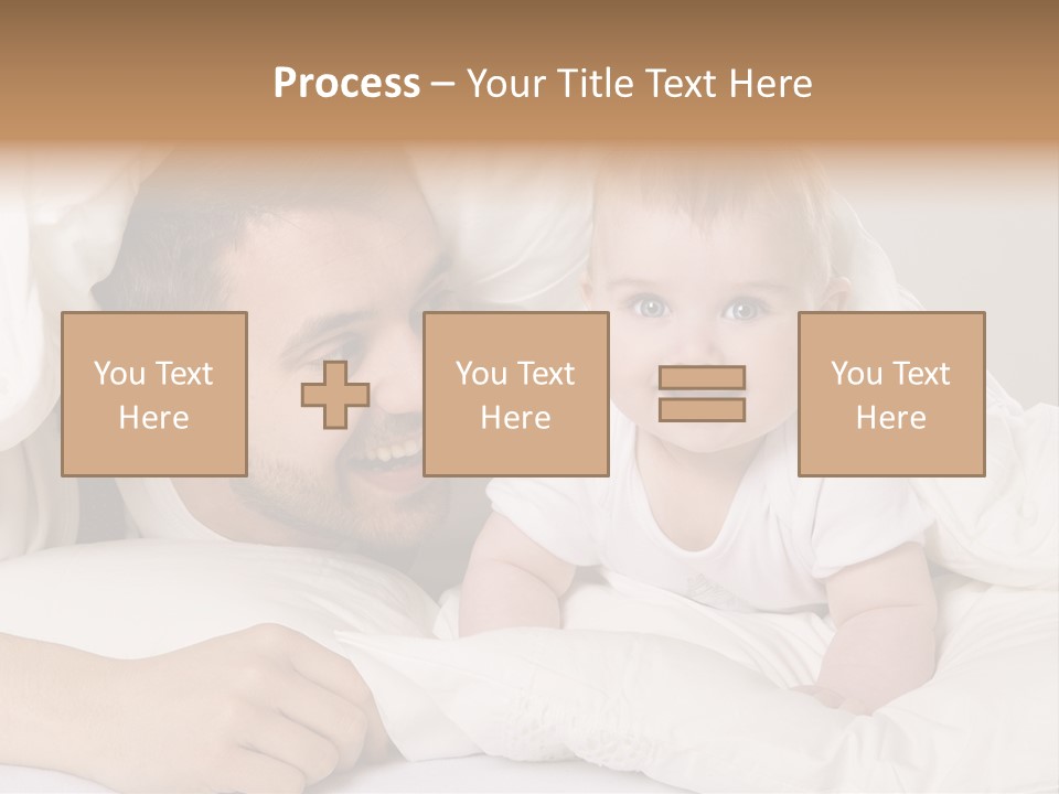 Male Girl Portrait PowerPoint Template