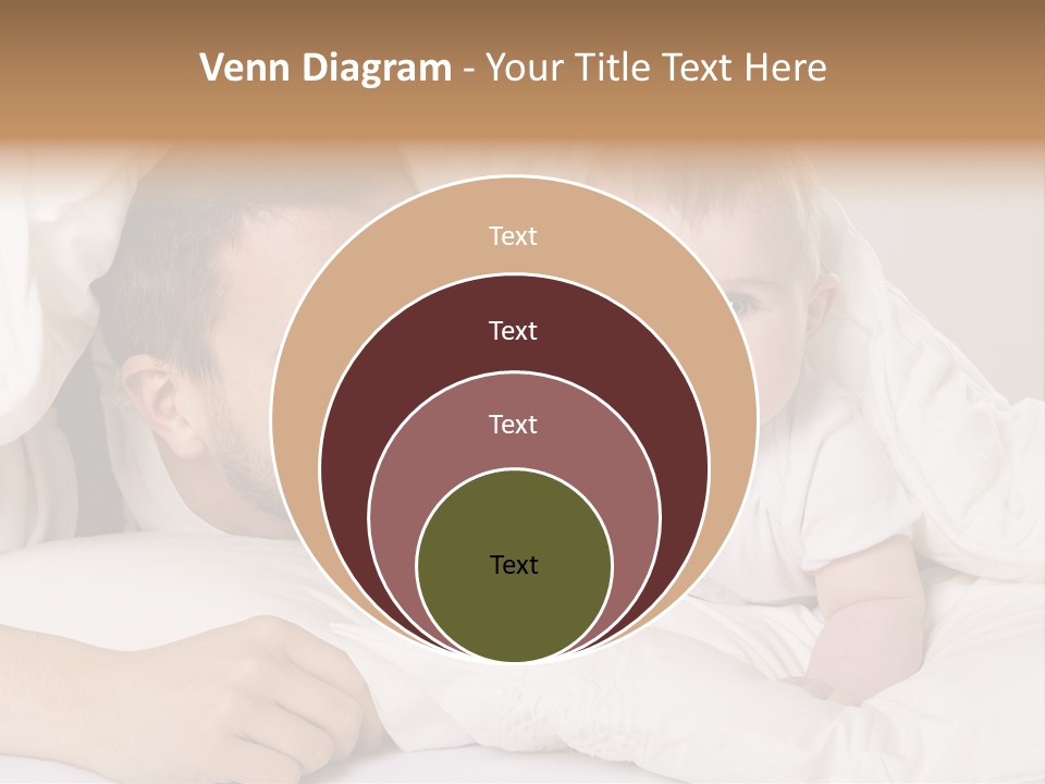 Male Girl Portrait PowerPoint Template