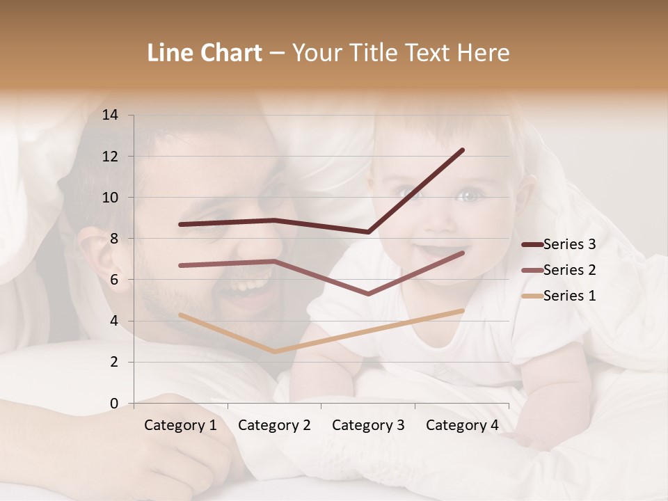 Male Girl Portrait PowerPoint Template
