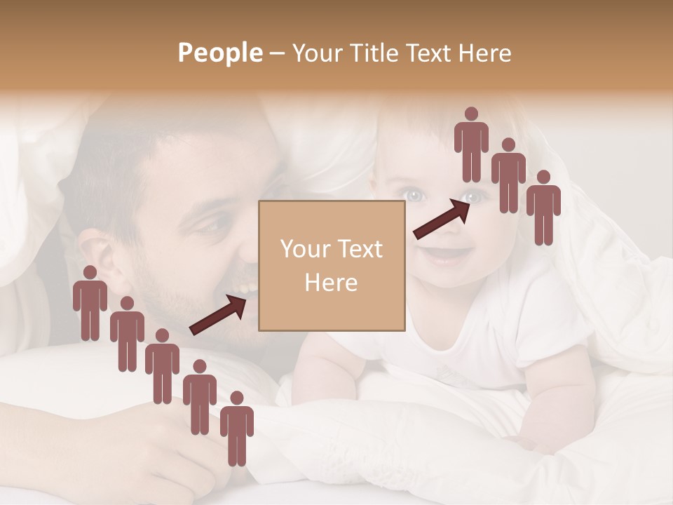 Male Girl Portrait PowerPoint Template