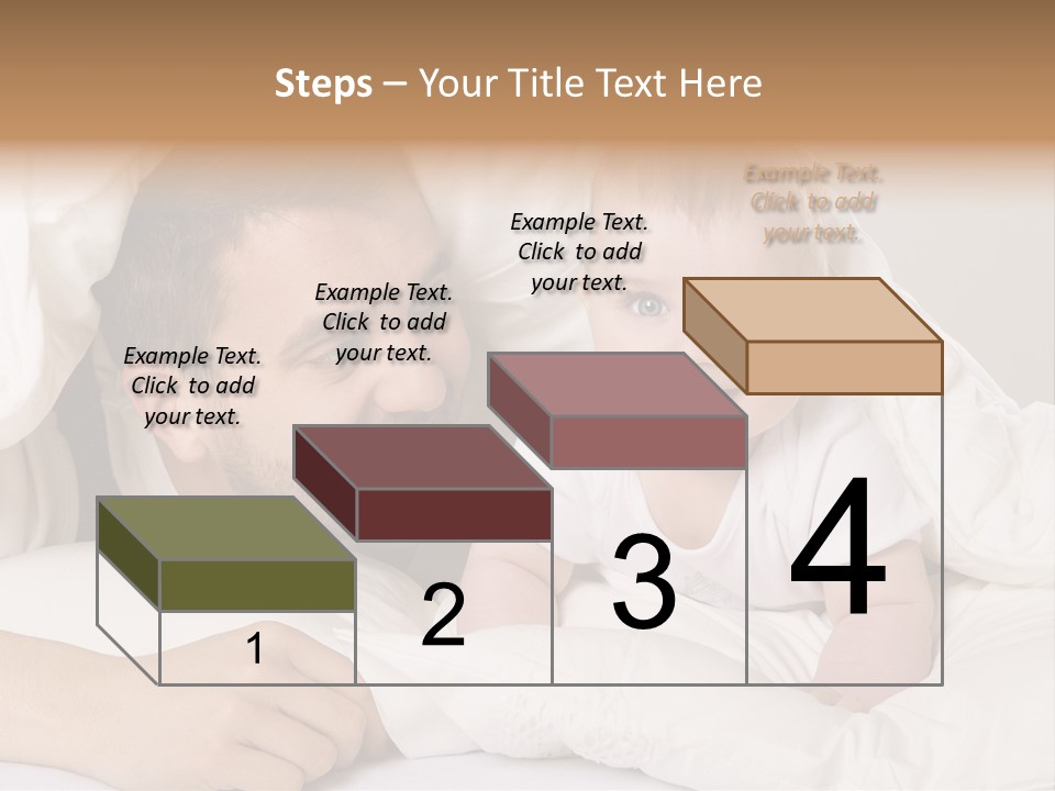 Male Girl Portrait PowerPoint Template