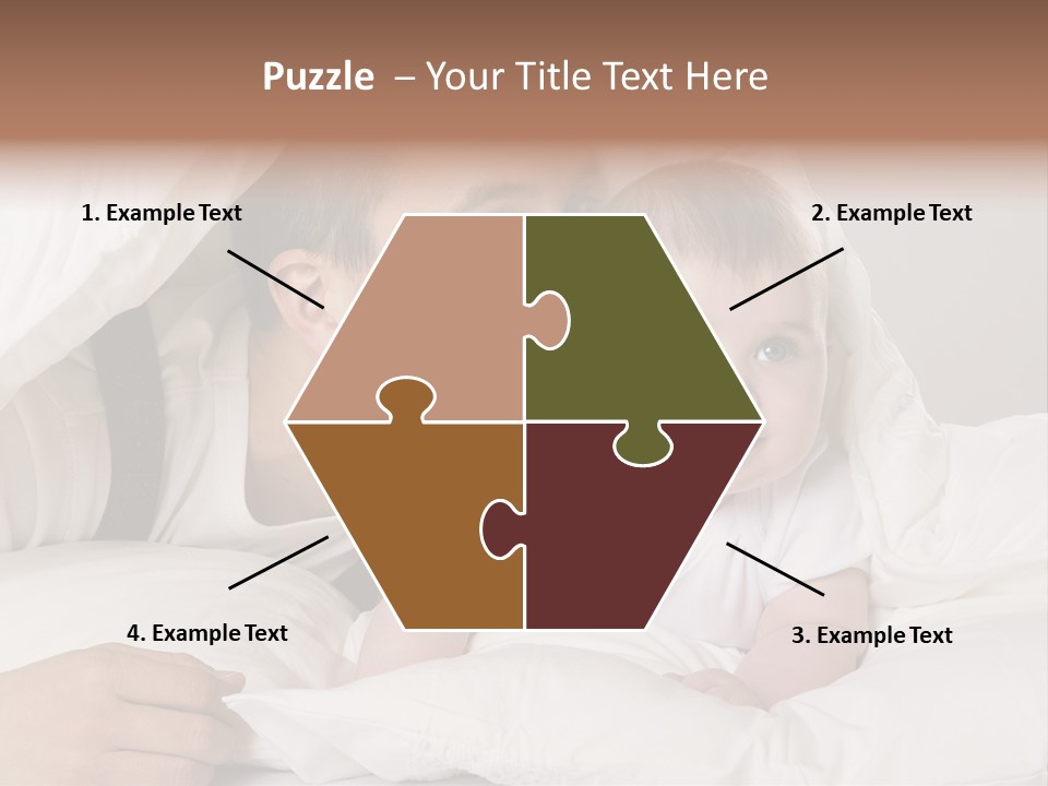 Face Male Bedroom PowerPoint Template