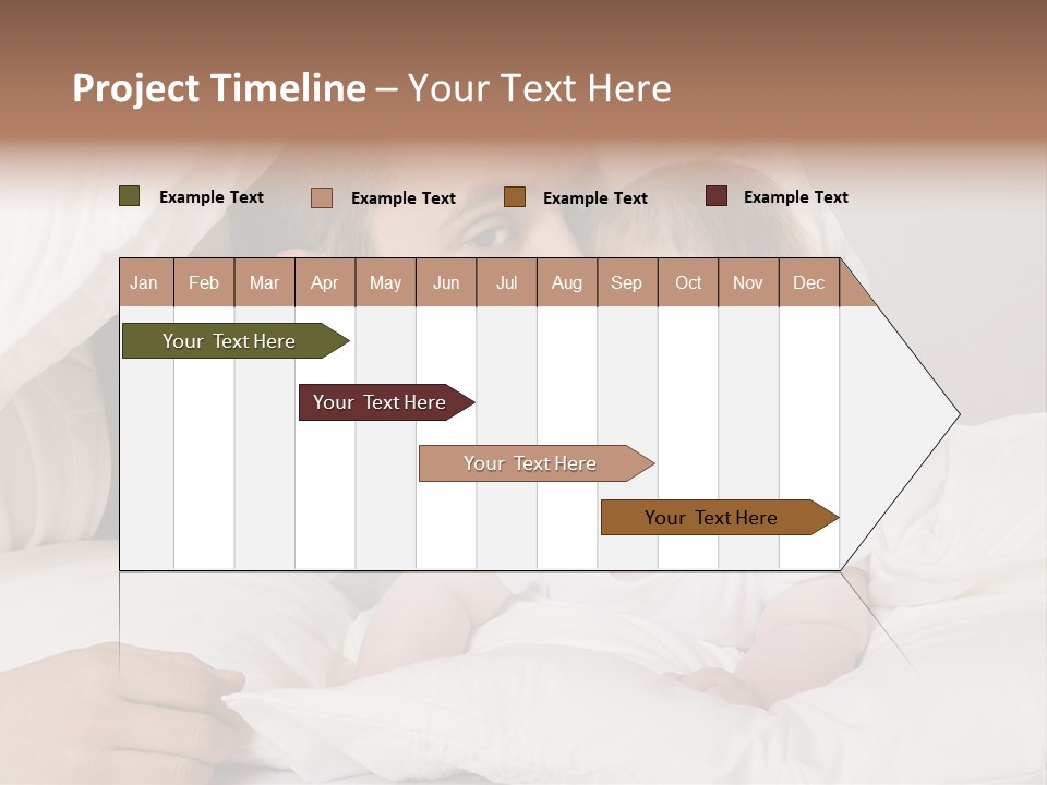 Face Male Bedroom PowerPoint Template