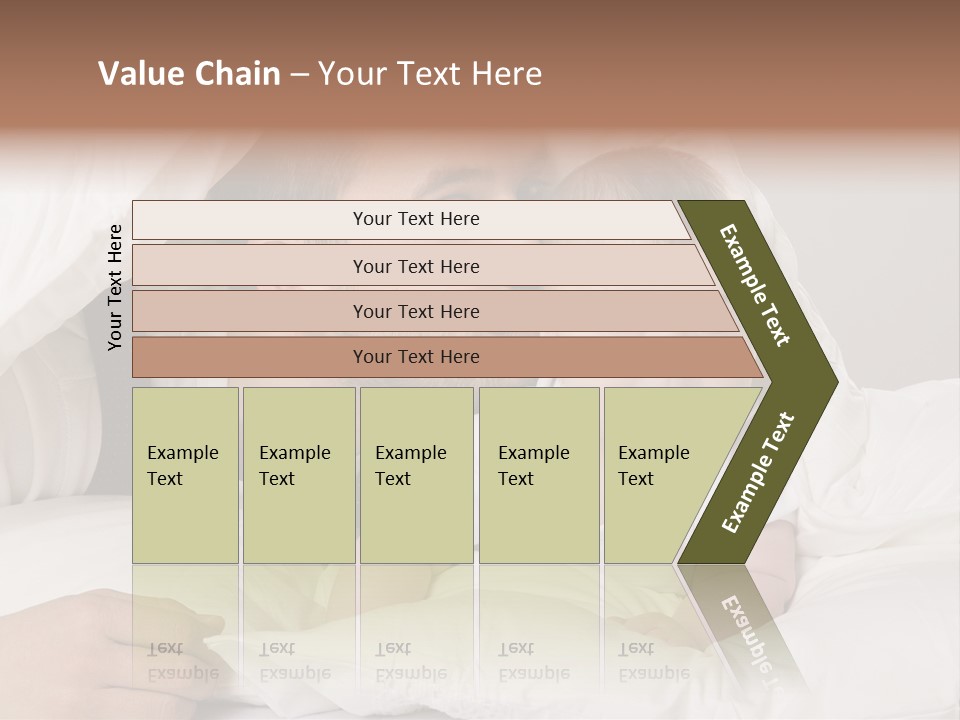 Face Male Bedroom PowerPoint Template