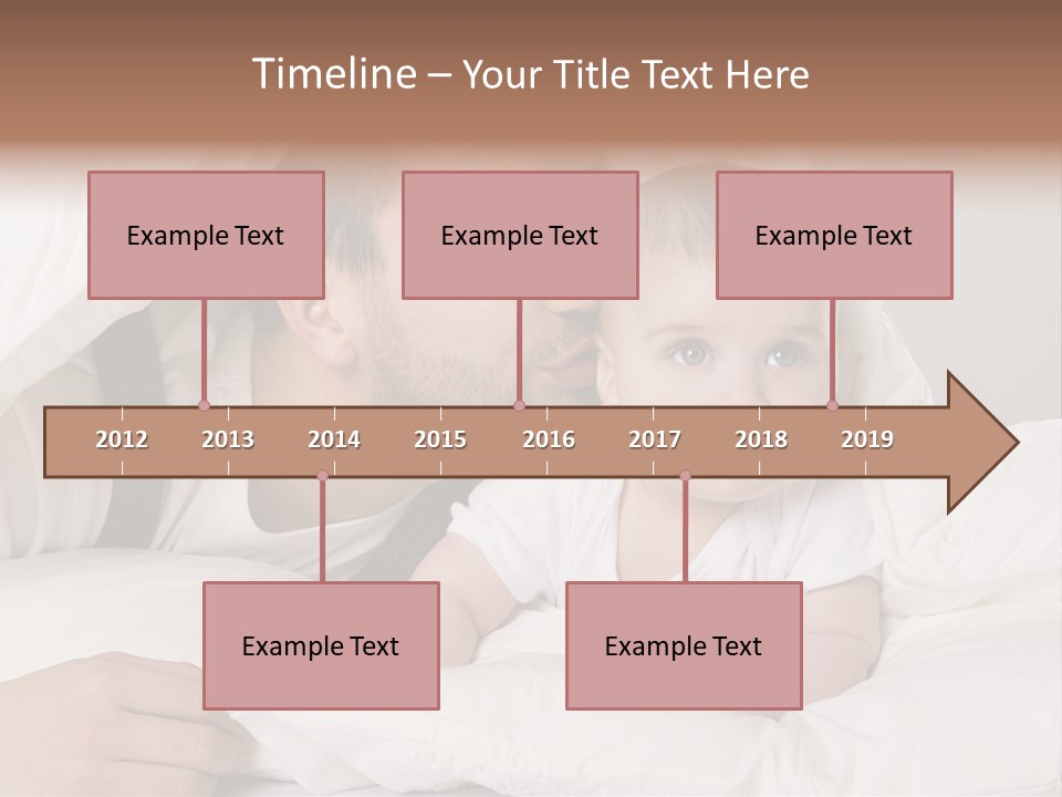 Face Male Bedroom PowerPoint Template