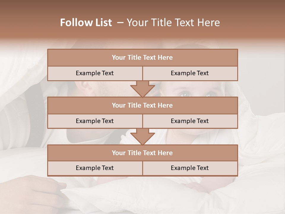 Face Male Bedroom PowerPoint Template