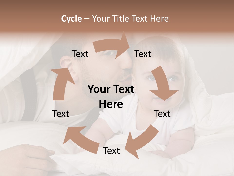 Face Male Bedroom PowerPoint Template