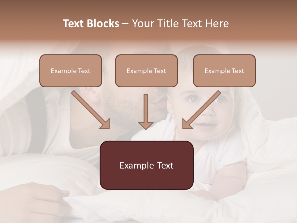 Face Male Bedroom PowerPoint Template