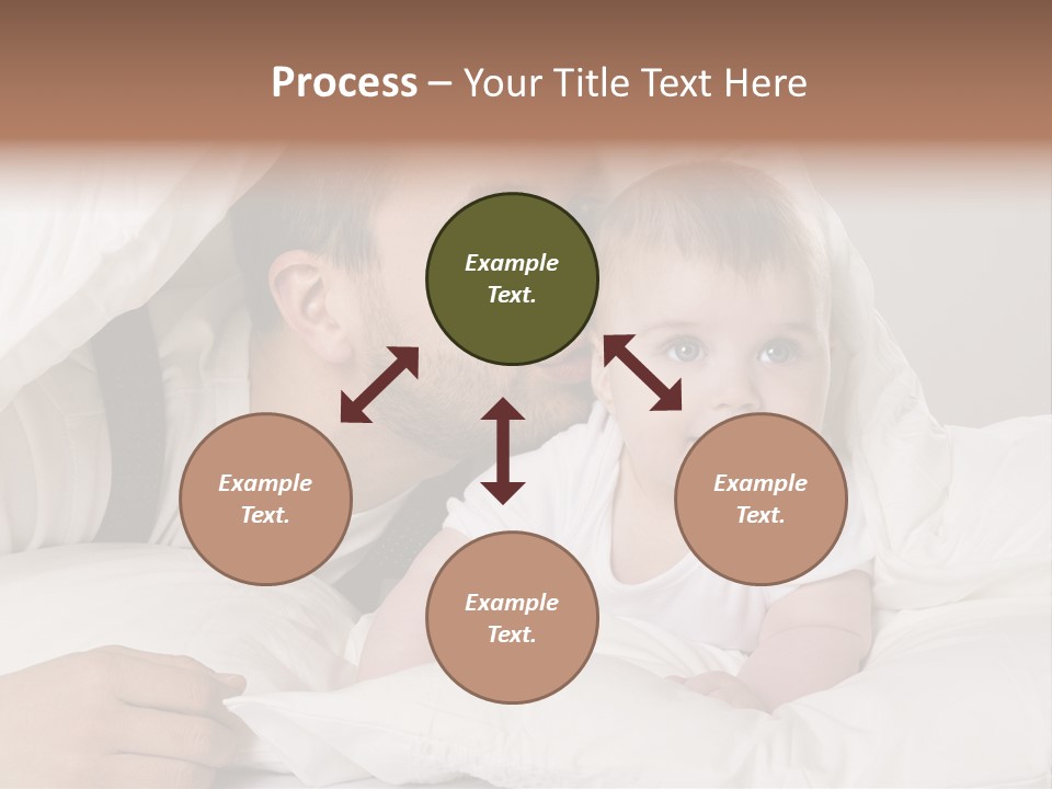 Face Male Bedroom PowerPoint Template