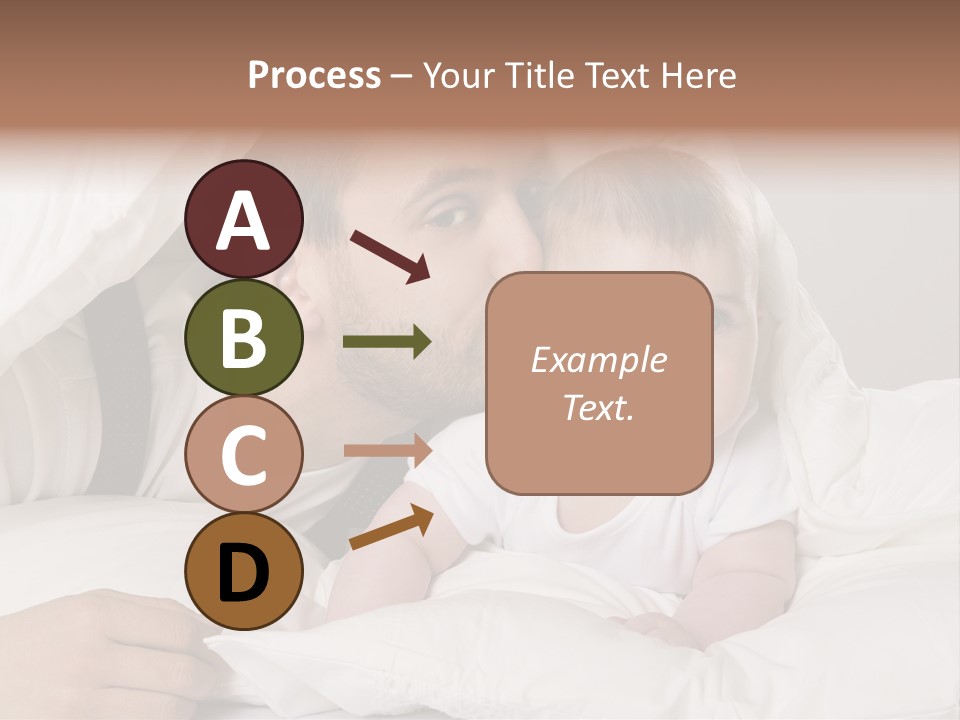 Face Male Bedroom PowerPoint Template