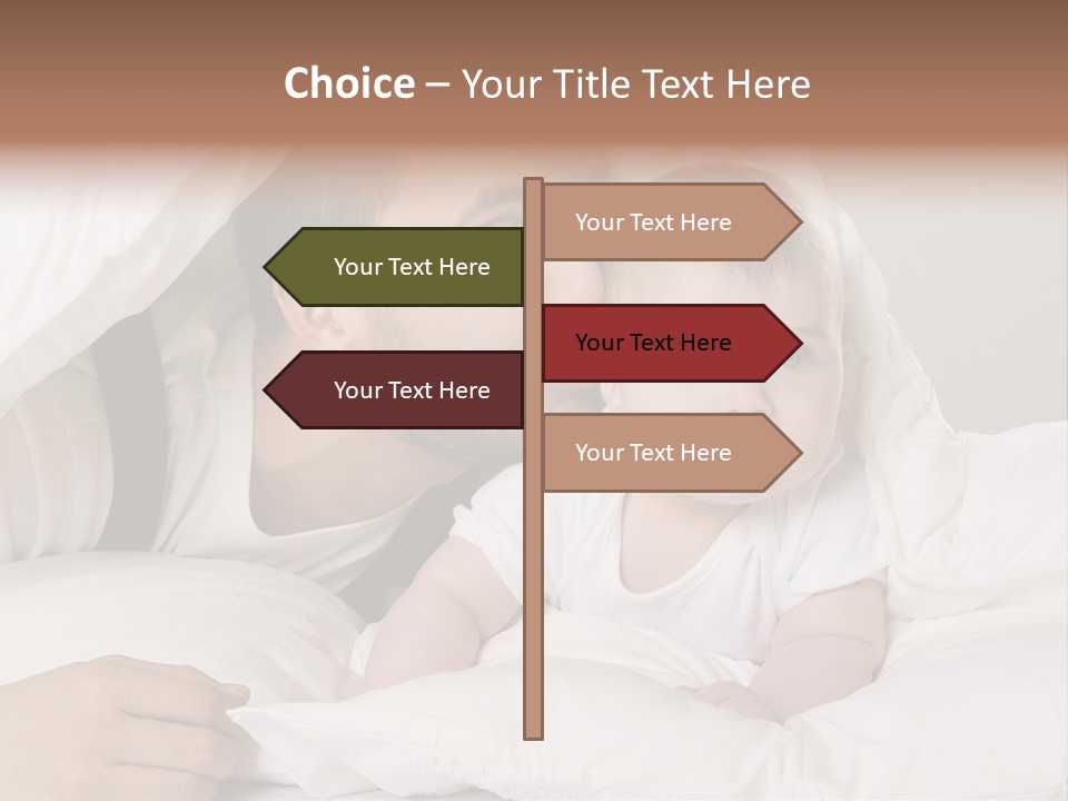 Face Male Bedroom PowerPoint Template