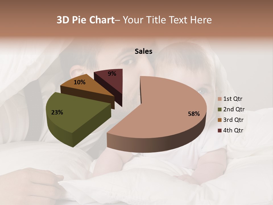 Face Male Bedroom PowerPoint Template