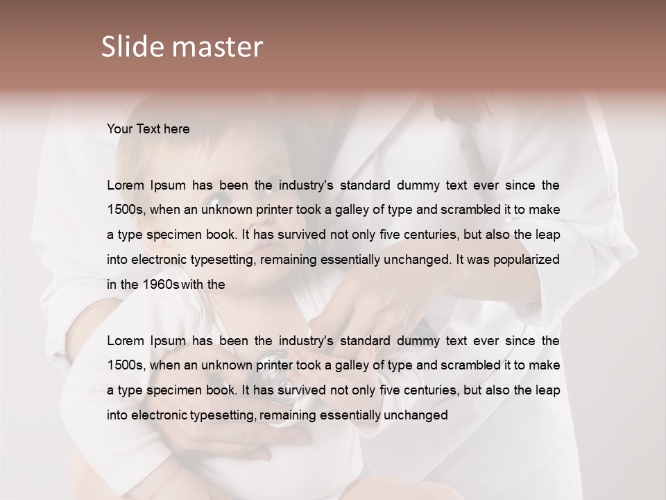 Healthcare Checkup Visit PowerPoint Template