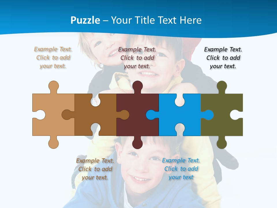 Kleinkind Lachen Kindheit PowerPoint Template