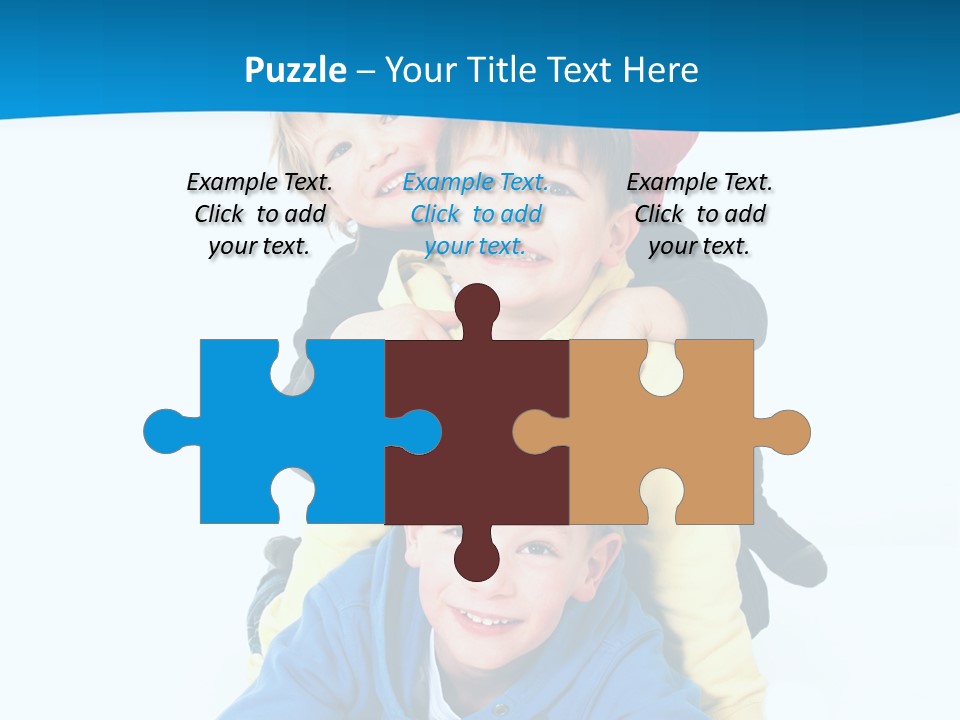 Kleinkind Lachen Kindheit PowerPoint Template