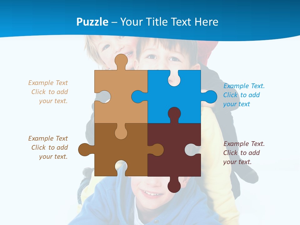 Kleinkind Lachen Kindheit PowerPoint Template