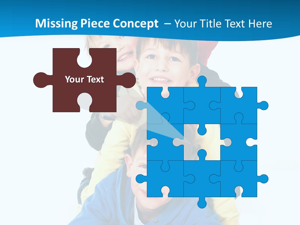 Kleinkind Lachen Kindheit PowerPoint Template