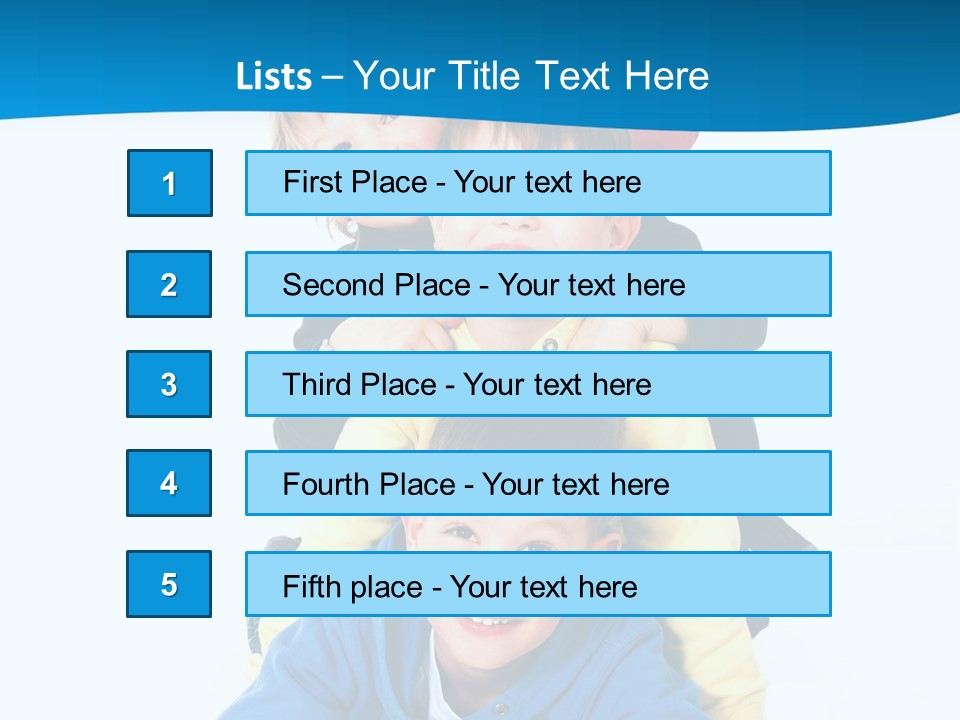 Kleinkind Lachen Kindheit PowerPoint Template