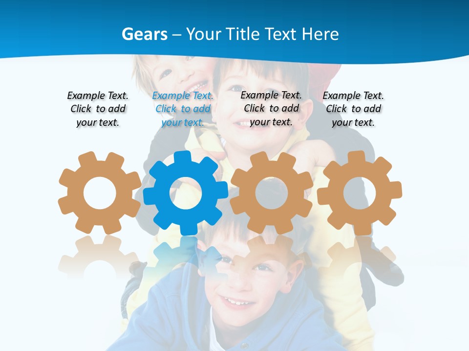 Kleinkind Lachen Kindheit PowerPoint Template