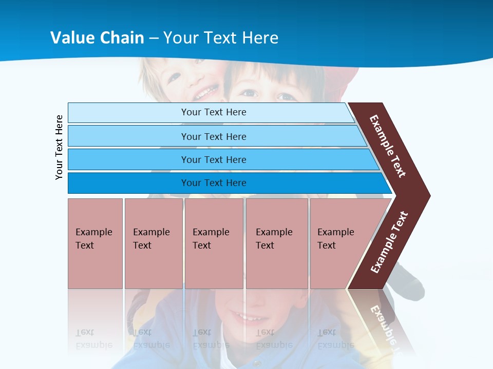 Kleinkind Lachen Kindheit PowerPoint Template
