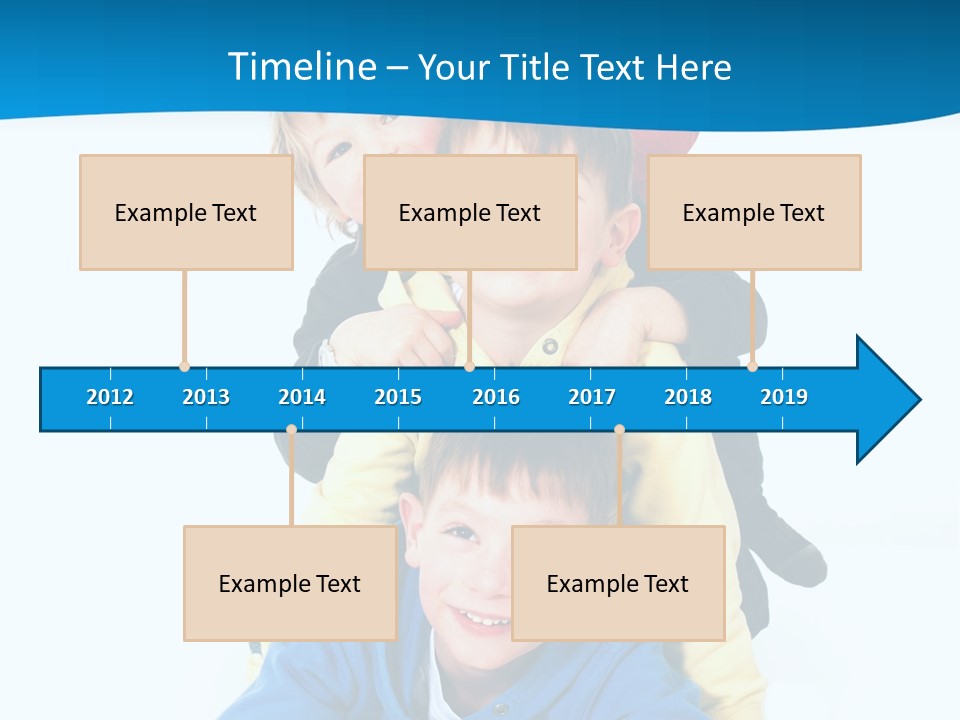 Kleinkind Lachen Kindheit PowerPoint Template