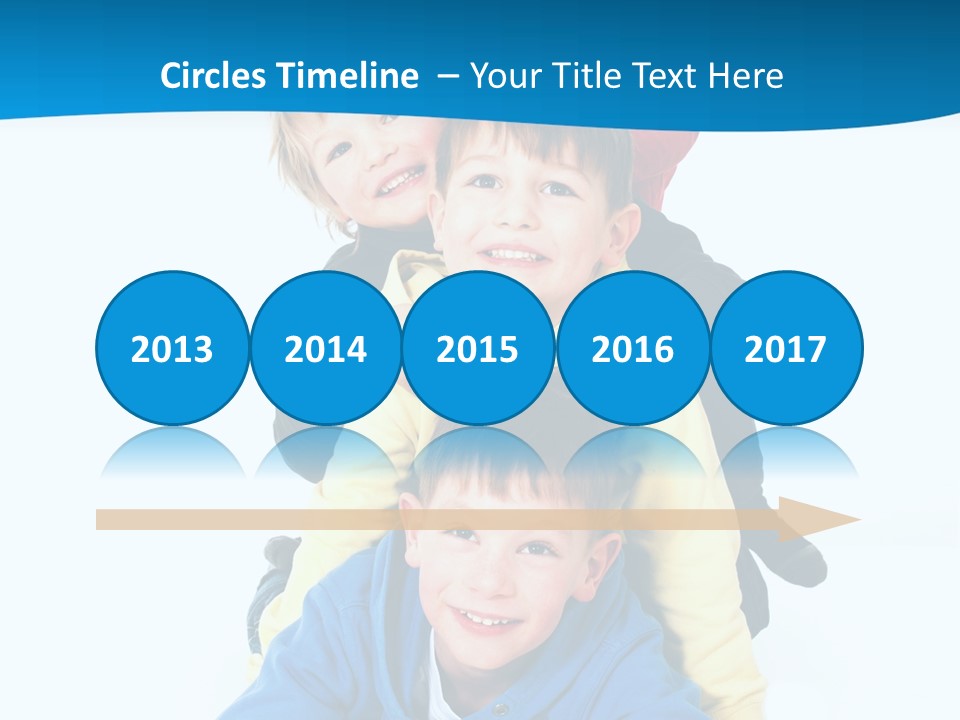 Kleinkind Lachen Kindheit PowerPoint Template