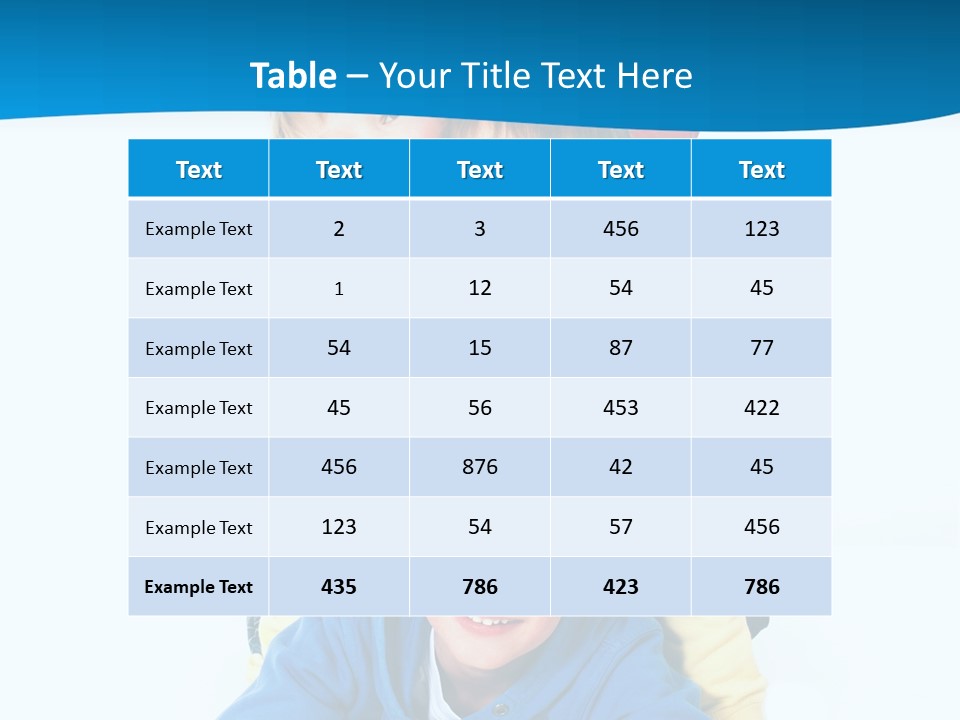 Kleinkind Lachen Kindheit PowerPoint Template