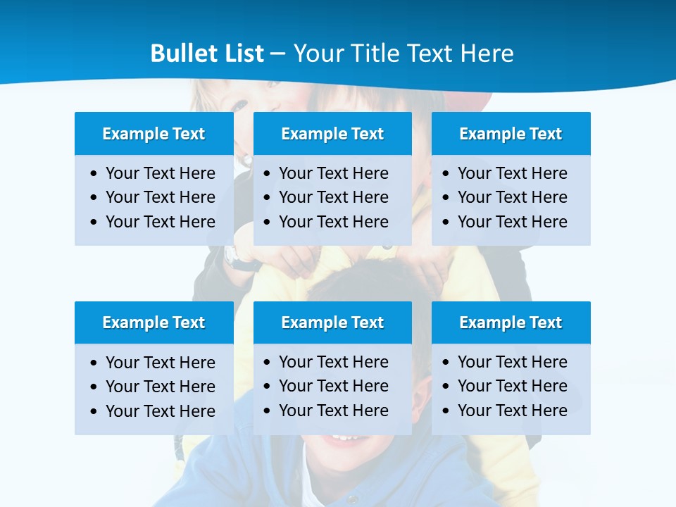 Kleinkind Lachen Kindheit PowerPoint Template