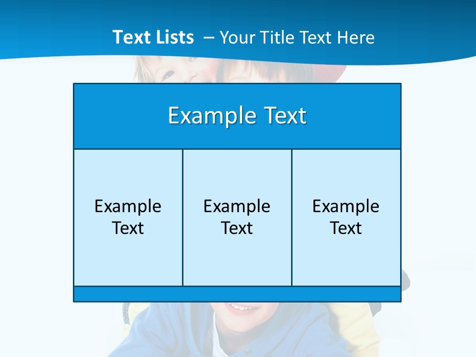 Kleinkind Lachen Kindheit PowerPoint Template
