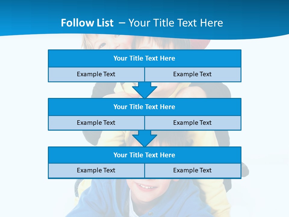 Kleinkind Lachen Kindheit PowerPoint Template