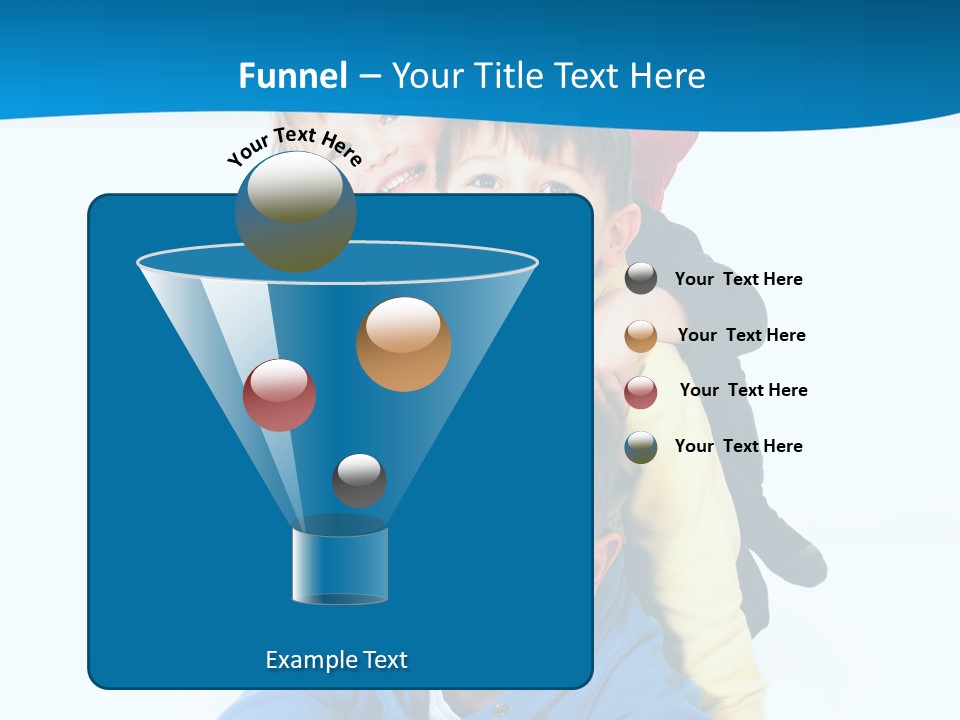 Kleinkind Lachen Kindheit PowerPoint Template