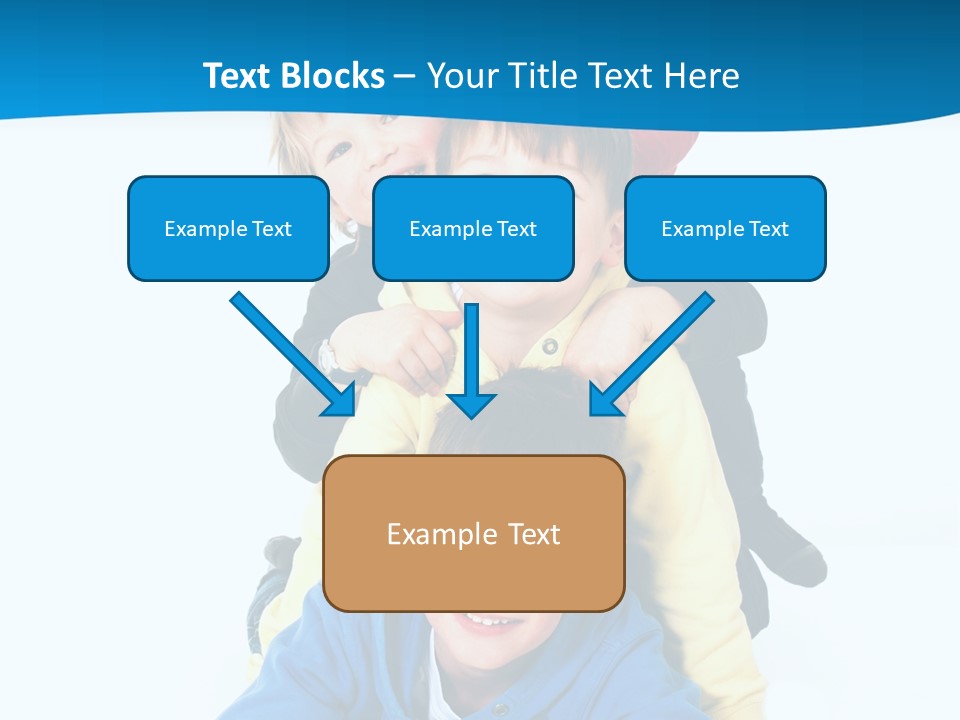 Kleinkind Lachen Kindheit PowerPoint Template