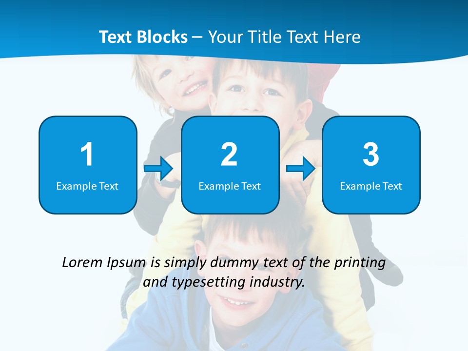 Kleinkind Lachen Kindheit PowerPoint Template