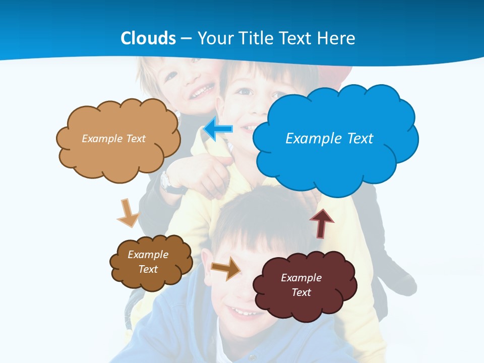 Kleinkind Lachen Kindheit PowerPoint Template